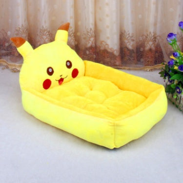 Removable and washable teddy cartoon pet nest kennel in various sizes for large dogs and golden retrievers