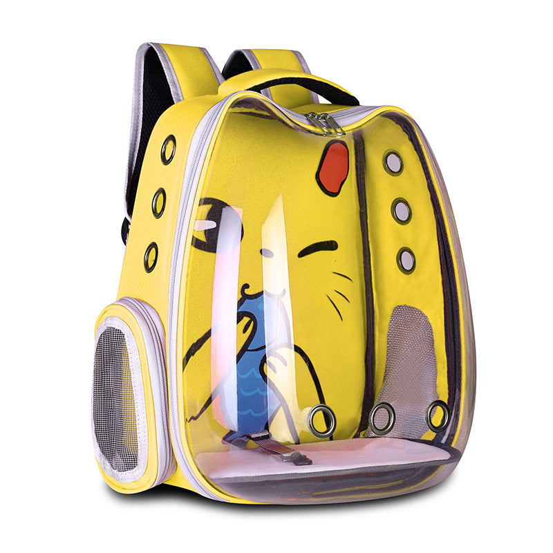 Breathable Pet Backpack Carrier For Cats and Dogs