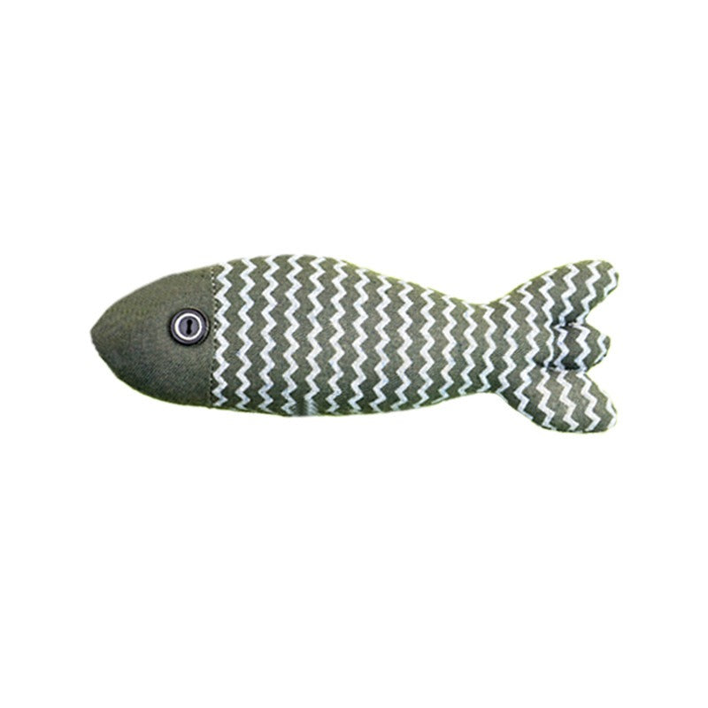 Pet Mint Fish Toy - Three Colors Are Randomly Issued, Shovel Officials Must Enter, Pet Mint Fish Toys, Suitable For Cats Of All Ages
