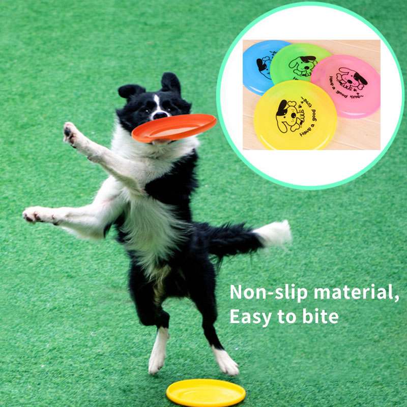 Silicone Flying Saucer Funny Pets Dog Cat Toy Dog Game Flying Discs Resistant Chew Puppy Training Interactive Pet Supplies null