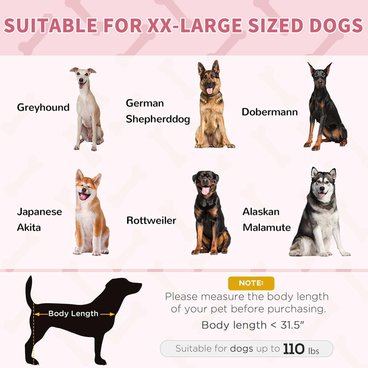 XL elevated red outdoor dog bed with breathable mesh and metal frame