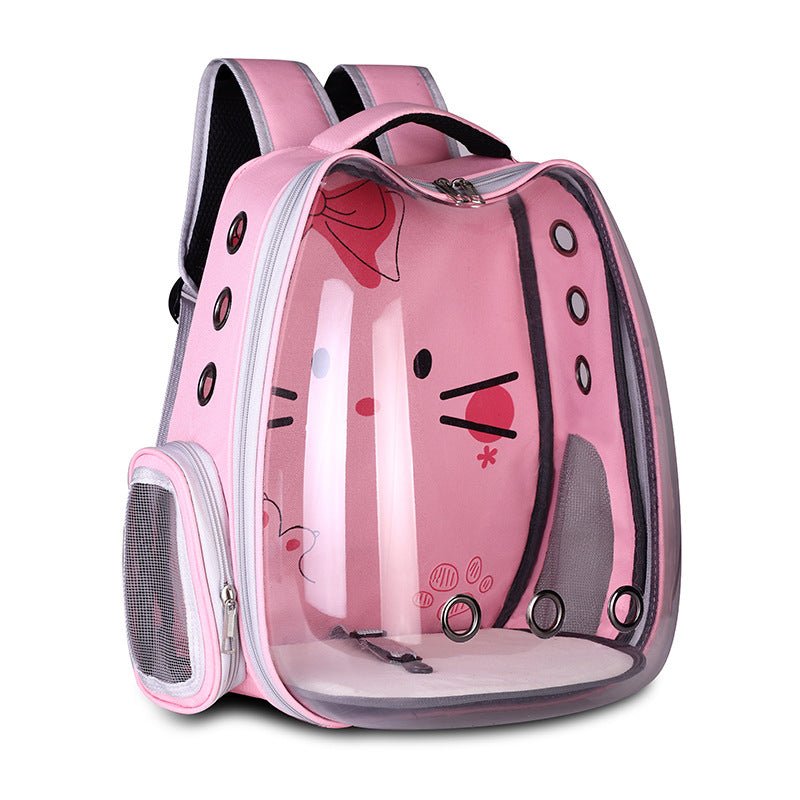 Breathable Pet Backpack Carrier For Cats and Dogs