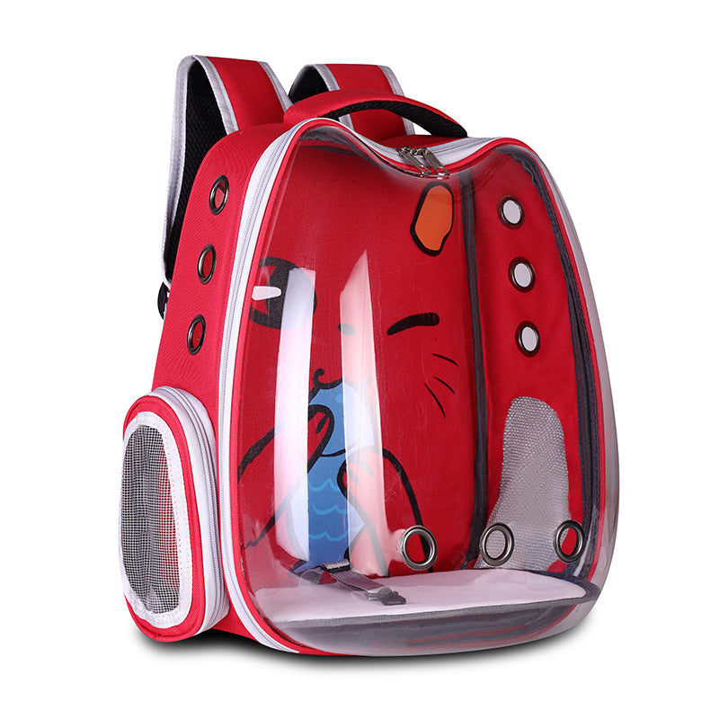Breathable Pet Backpack Carrier For Cats and Dogs